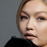 Model Gigi Hadid poses on the red carpet on the occasion of the 2019 Pirelli Calendar event in Milan, Italy, Dec. 5, 2018. 