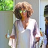 Halle Berry looked unrecognizable at a party for InStyle Magazine in Beverly Hills. The 51-year-old Oscar-winning actress was spotted rocking a natural hairdo while carrying a small bottle of Don Julio blanco tequila with a straw in it. For more photos of Berry, visit x17online.com.