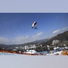 Shaun White wins the gold medal in the men's halfpipe competition at the Pyeongchang 2018 Winter Olympics, February 13, 2018. 
