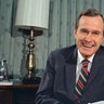 In this Dec. 18, 1970, file photo, newly appointed United Nations Ambassador George H. Bush smiles. Bush has died at age 94. Family spokesman Jim McGrath says Bush died shortly after 10 p.m. Friday, Nov. 30, 2018, about eight months after the death of his wife, Barbara Bush.