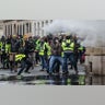 Clashes between police and demonstrators, during demonstration of the "Yellow vests", in Paris, France, on December 8th 2018.