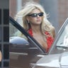 Carl's Jr. model and GUESS Girl Charlotte McKinney was seen spending time with friends while rocking a pinup-perfect look. For more photos of McKinney, visit X17online.com.