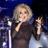 British pop singer Rita Ora left little to the imagination when she chose to rock a very sheer ensemble that exposed her bra and underwear to peform at the Sporting Summer Festival in Monaco. For more photos of Ora, visit X17online.com.