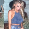 Charlotte McKinney looks like heaven in denim. The model chose a sleeveless blue top, blue boyfriend jeans and matching heels for dinner with friends at Soho House in Malibu. Click here for more pics of McKinney on X17online.com.