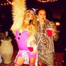 Kate Hudson rang in her 36th birthday looking like one hot mess. The mom-of-two threw a "hot mess"-themed party to celebrate with her friends and she definitely dressed the part. Jewelry designer and wife of actor Toby McGuire, Jennifer Meyer, also joined in on the fun as she celebrated her 38th.