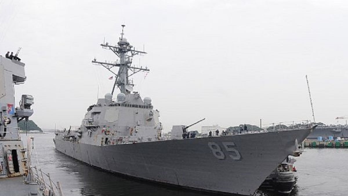 A U.S. Navy ship sailed within 12 miles of China’s Paracel Island chain on Monday, a move likely to provoke Beijing which claims nearly of the strategic waters in the South China Sea.