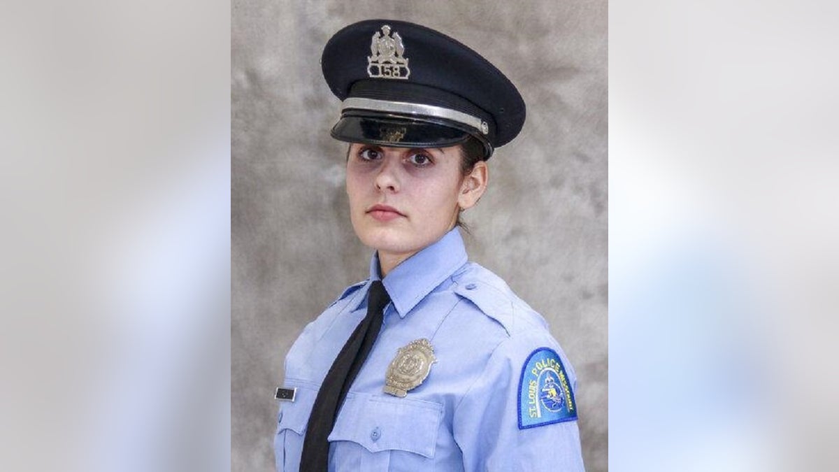 This undated photo released by the St. Louis Police Department shows officer Katlyn Alix. St. Louis police say an officer "mishandled" a gun and accidentally shot and killed Alix early Thursday, Jan. 24, 2019, at an officer's home.