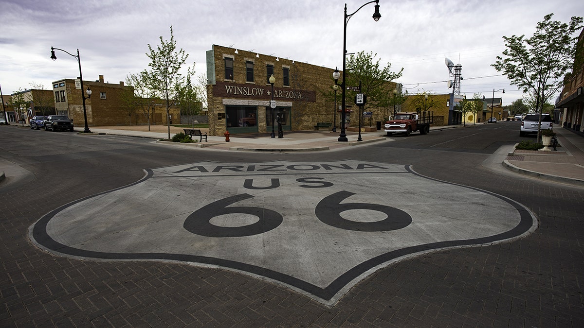 Winslow, Ariz., was immortalized in the song "Take it Easy" by The Eagles.