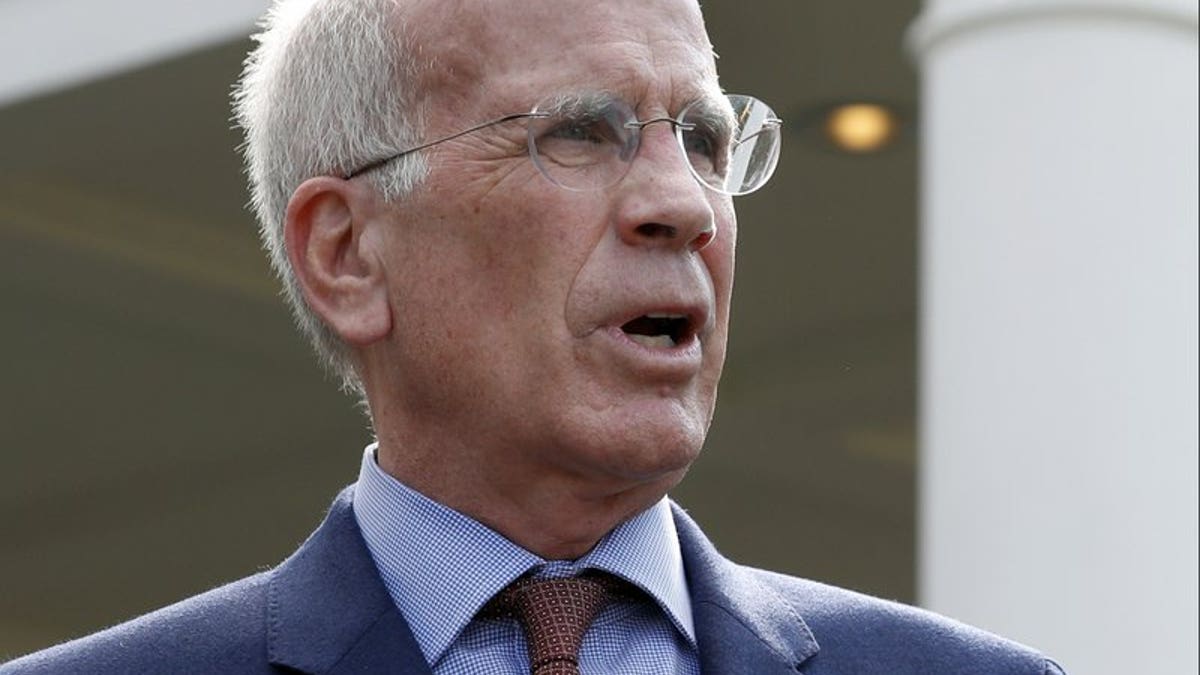 Sen. Peter Welch, D-Vt., blocked an attempt to pass legislation Wednesday night by unanimous consent to end the vaccination requirement on foreign travelers to the US. (AP Photo/Alex Brandon, File)