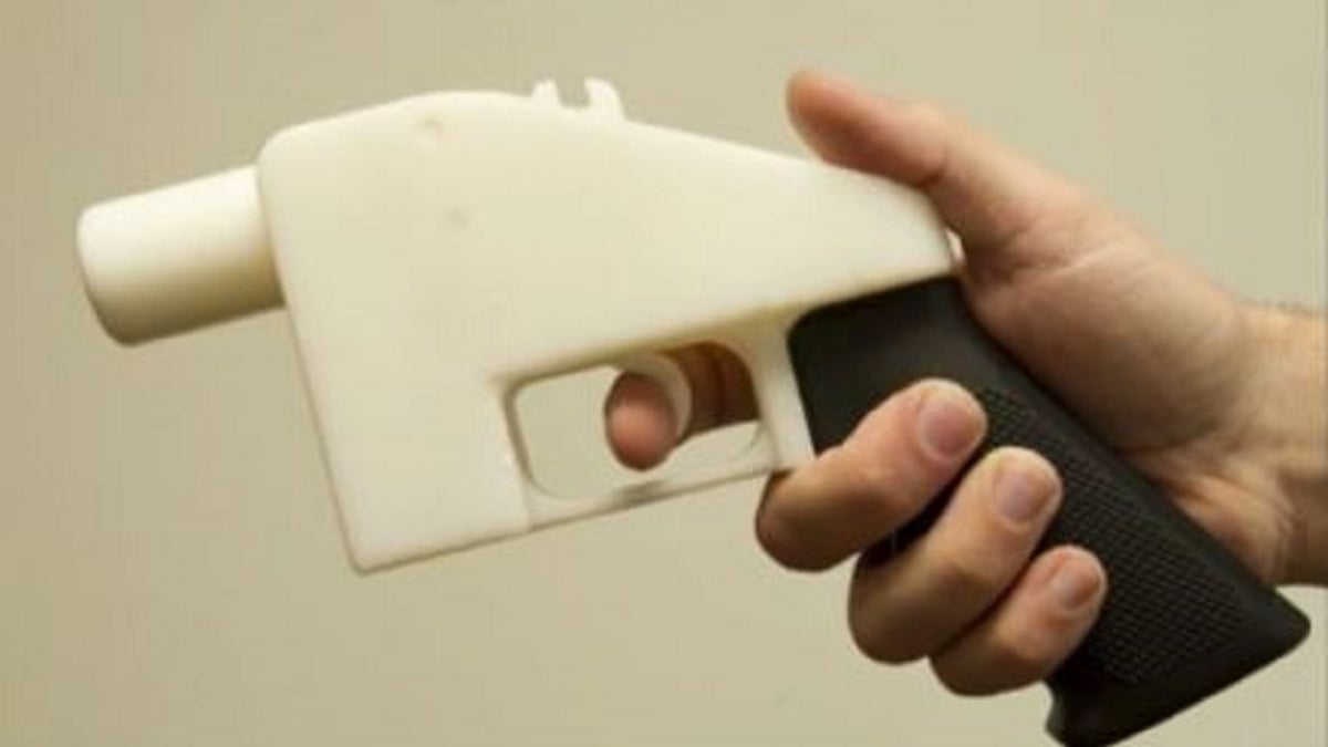 example of a 3D printed gun