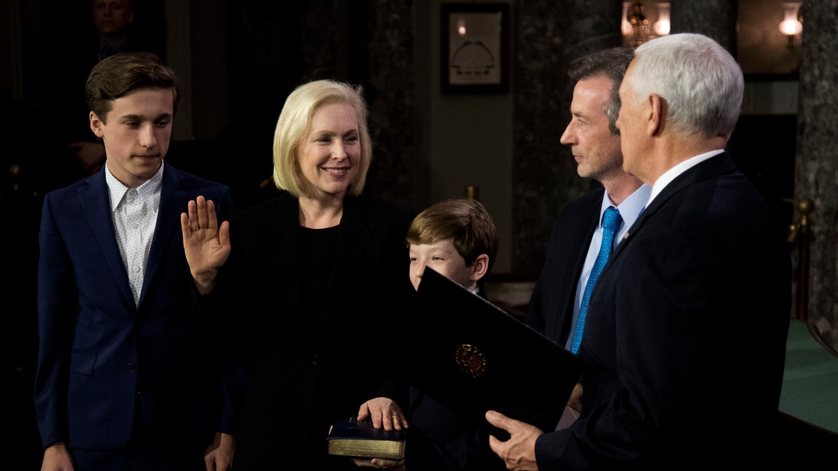 Sen. Kirsten Gillibrand, D-N.Y., has served in Congress and worked as a lawyer. 