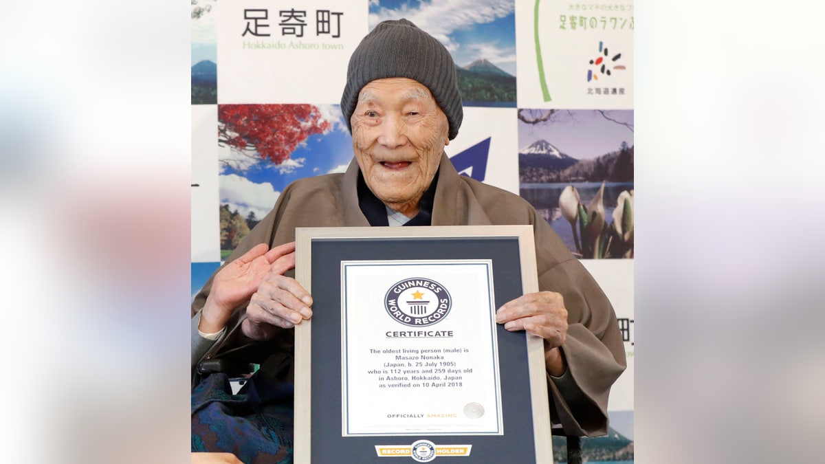 Masazo Nonaka, who was recognized as the world's oldest man, has died at the age of 113 in his native Japan.
