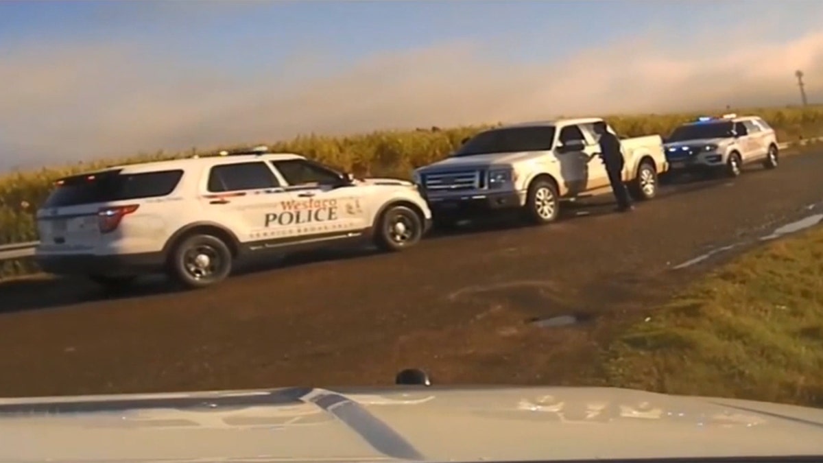 The officer was injured after Adan Loa drove off with the cop hanging on the truck door.