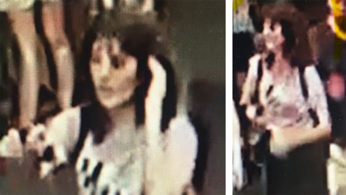 These CCTV photos released by Victoria Police show Aiia Maasarwe, 21, sometime before she was killed while walking home after a comedy show in Melbourne, Australia.