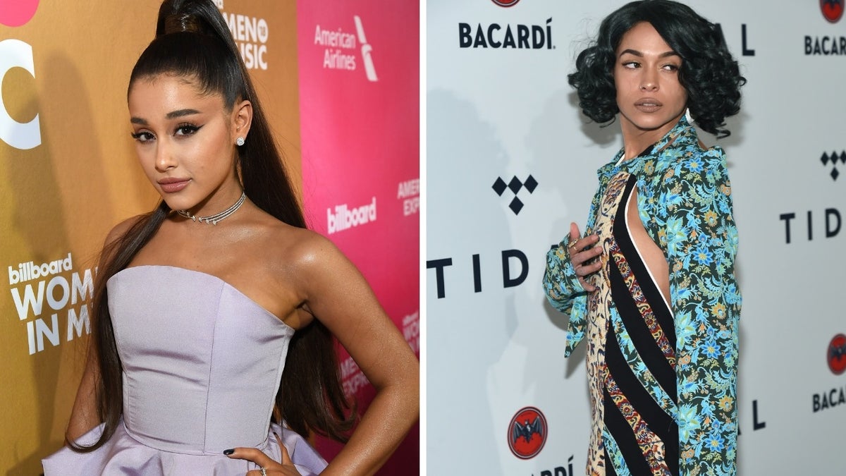 Princess Nokia [right] has accused Ariana Grande [left] of copying her track after she dropped her latest song "7 Rings."
