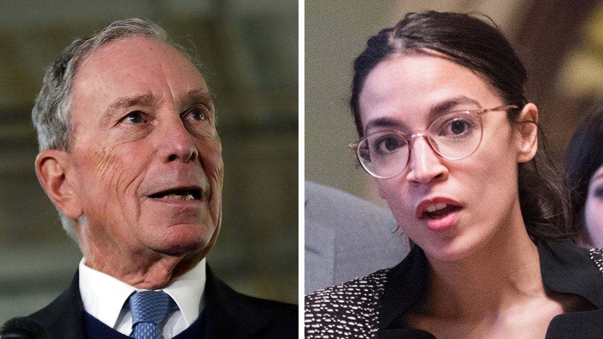 Former New York City Mayor Mike Bloomberg took a swipe at Rep. Alexandria Ocasio-Cortez.