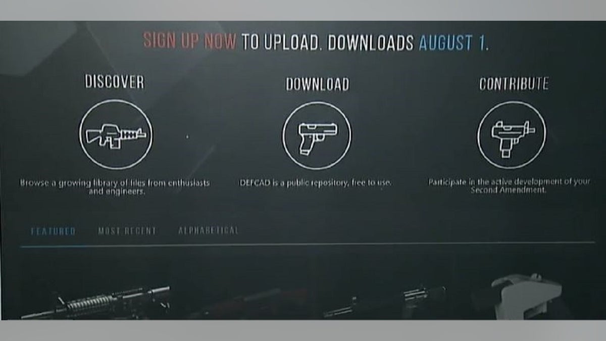 An online publication of instruction to make homemade guns has sparked a nationwide debate. (Fox News)
