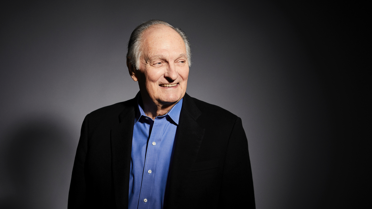 In this Oct. 25, 2018 photo, actor Alan Alda poses for a portrait in New York. The 82-year Golden Globe and Emmy-winning actor will become the 55th recipient of the annual Life Achievement Award at the upcoming Screen Actors Guild Award ceremony on Jan. 27.