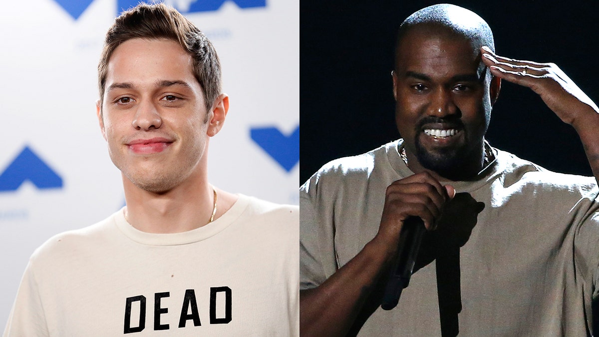 Pete Davidson and Kanye West hung out together despite "SNL" dust-up.