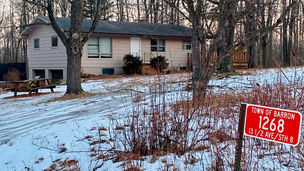 The home where Jayme Closs lived with her parents is seen on Friday, Jan. 11, 2019.