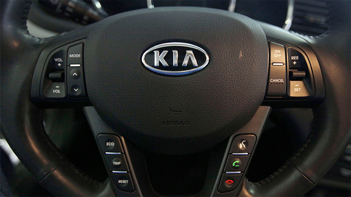 Kia optima's steering wheel