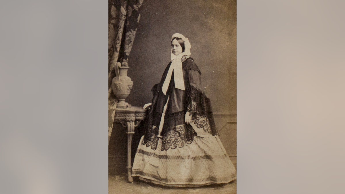 This picture from the family photo album shows Georgina Prettyman, nee Knight, Jane Austen's great niece.