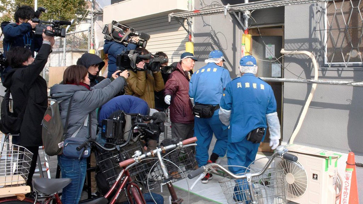 After being apprehended, he led police to the mountainous region of Osaka where he buried Kondo's arms and torso, and to a spot in Kyoto where he disposed of her legs