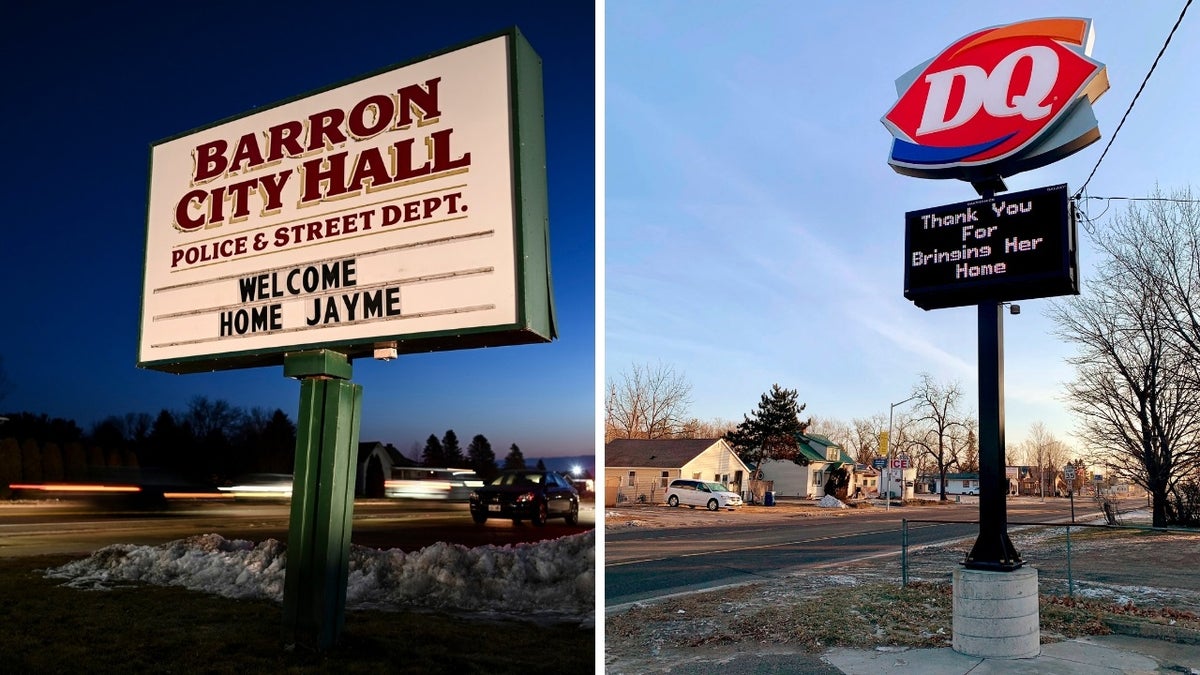 The town welcomed Jayme Closs back home after she went missing for nearly three months.?