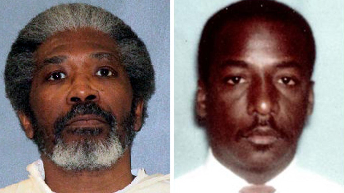 Robert Jennings, 61, left, was executed Wednesday, Jan. 30, 2019, for killing 24-year-old Houston police officer Elston Howard more than three decades ago.