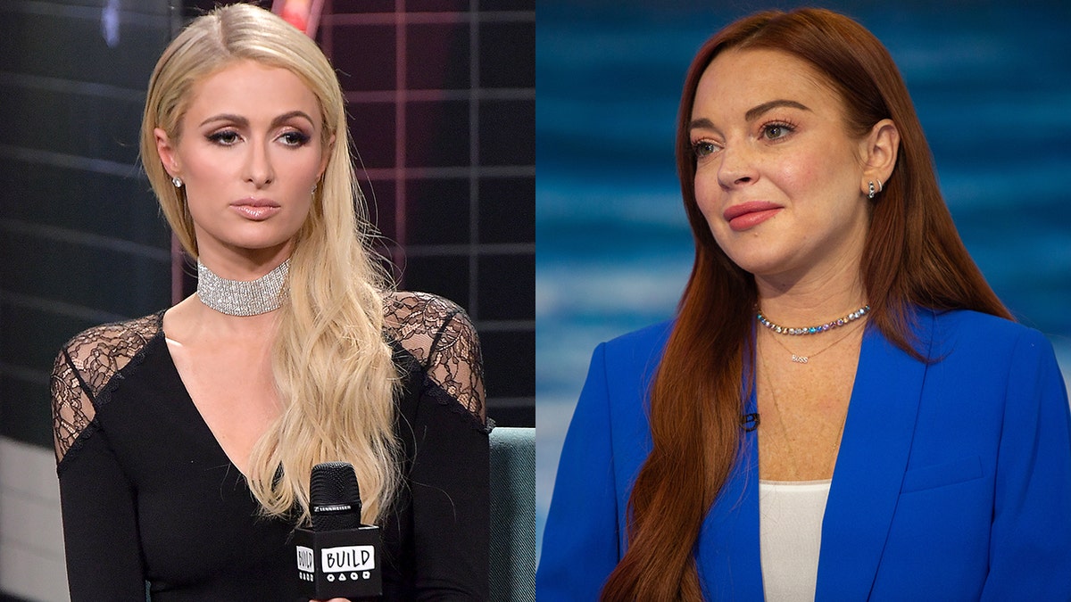 Paris Hilton and Lindsay Lohan allegedly began their feud over a guy.