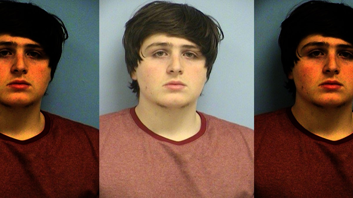 Luca Mangiarano, 19, accused of using an electric scooter in a bank robbery in Austin, Texas, Dec. 18.
