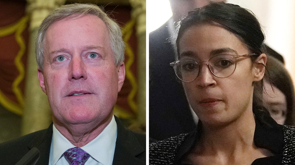 Rep. Mark Meadows, R-N.C., reportedly butted heads with freshman Rep. Alexandria Ocasio-Cortez, D-N.Y., a bit on Tuesday.