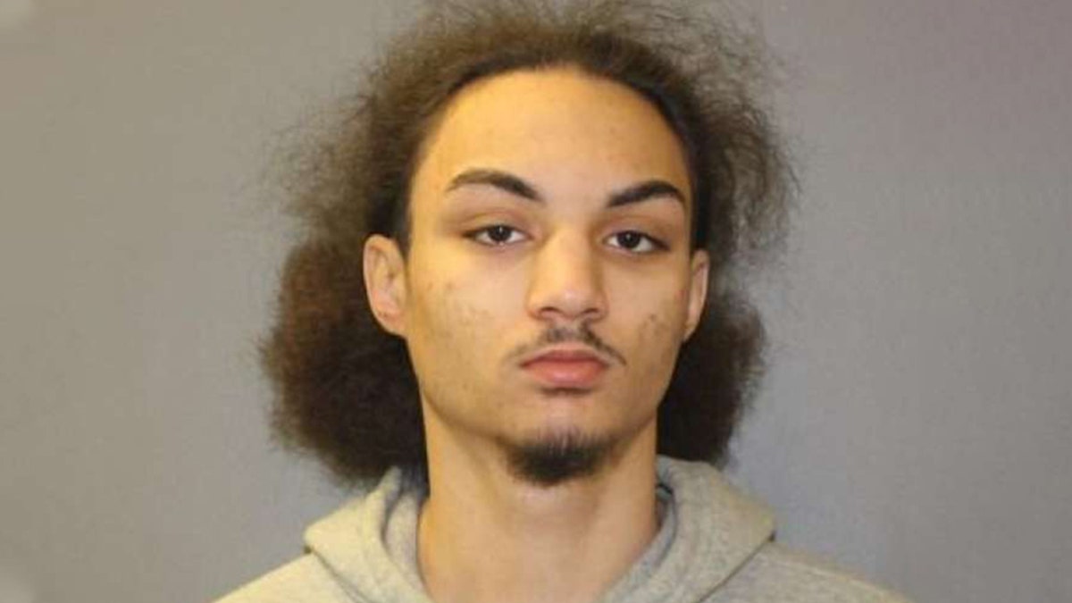 Naji Deneutte, 18, of Hamden, Connecticut, allegedly punctured a major artery in a woman’s neck in front of her two children who are 11 and 12 years old. (Hamden Police Department)