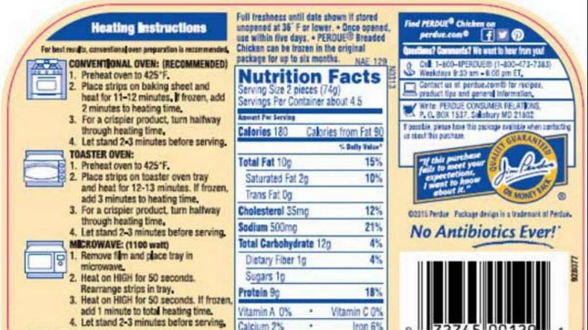 The labeling error could adversely affect those with milk allergies. (USDA)