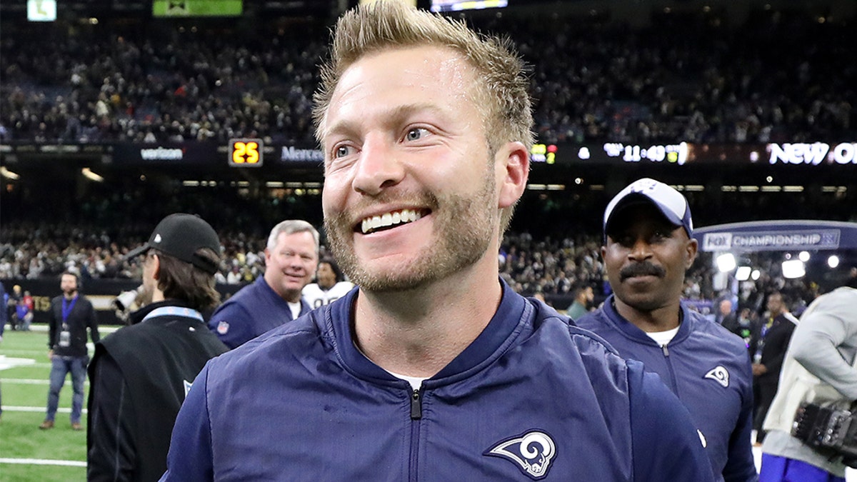 Rams coach Sean McVay, 33, to make history as youngest Super Bowl coach | Fox News Rams coach Sean McVay, 33, to make history as youngest Super Bowl coach | Fox News
