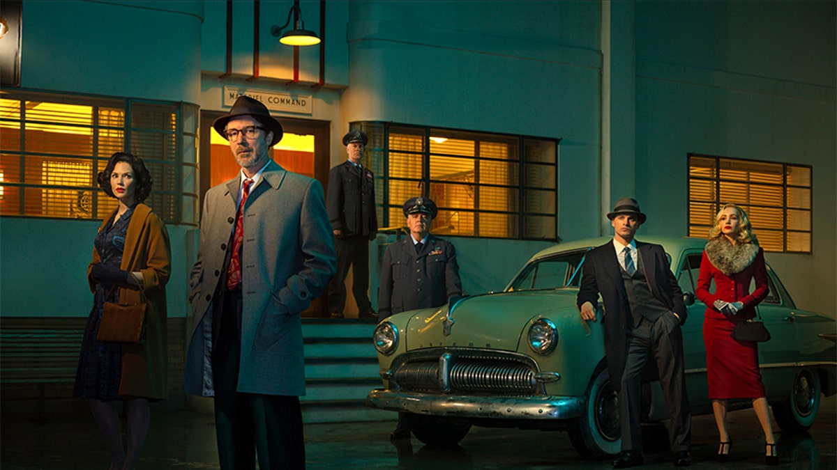 The cast of "Project Blue Book." — History Channel