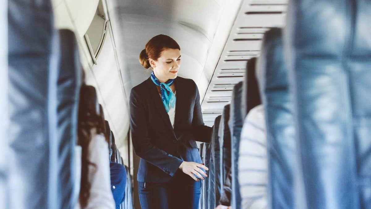 Hundreds of comments have flooded in praising the woman for her portrayal of what it’s like to be a flight attendant, calling out funny details from the video.