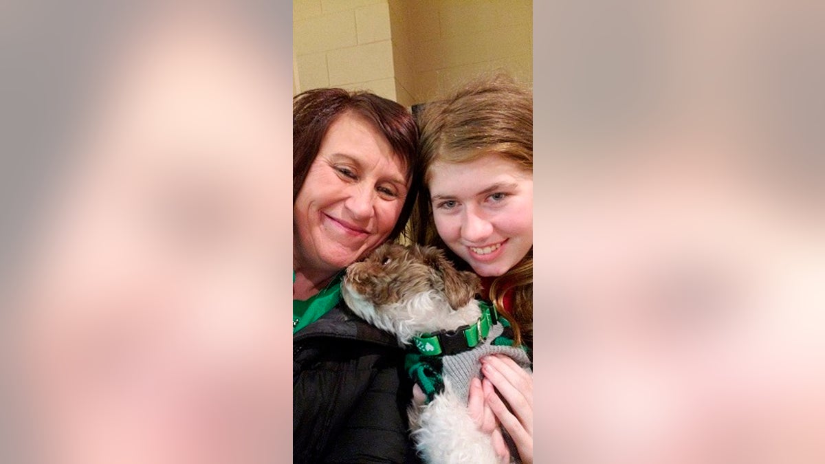 Jennifer Smith and Jayme Closs are all smiles after the teenager was found on Thursday, Jan. 10, 2019.