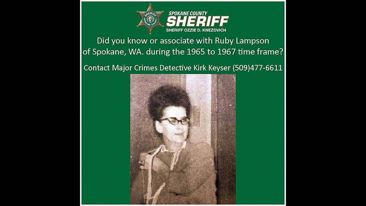 Ruby Lampson, who was reported missing on June 6, 1967.