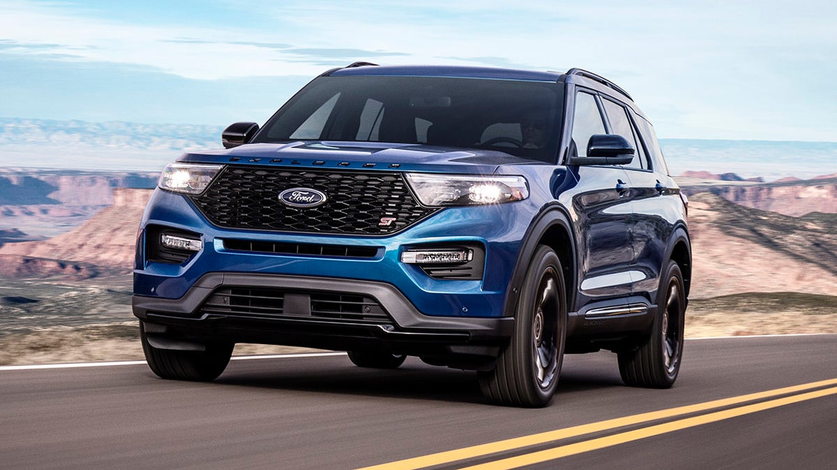 The Explorer ST is Ford's first large performance SUV.