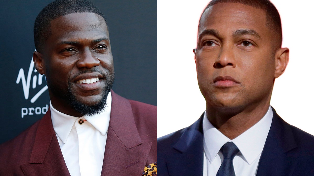 HDon Lemon, right, urged Kevin Hart, left, to be more of an ally to the LGBTQ community.