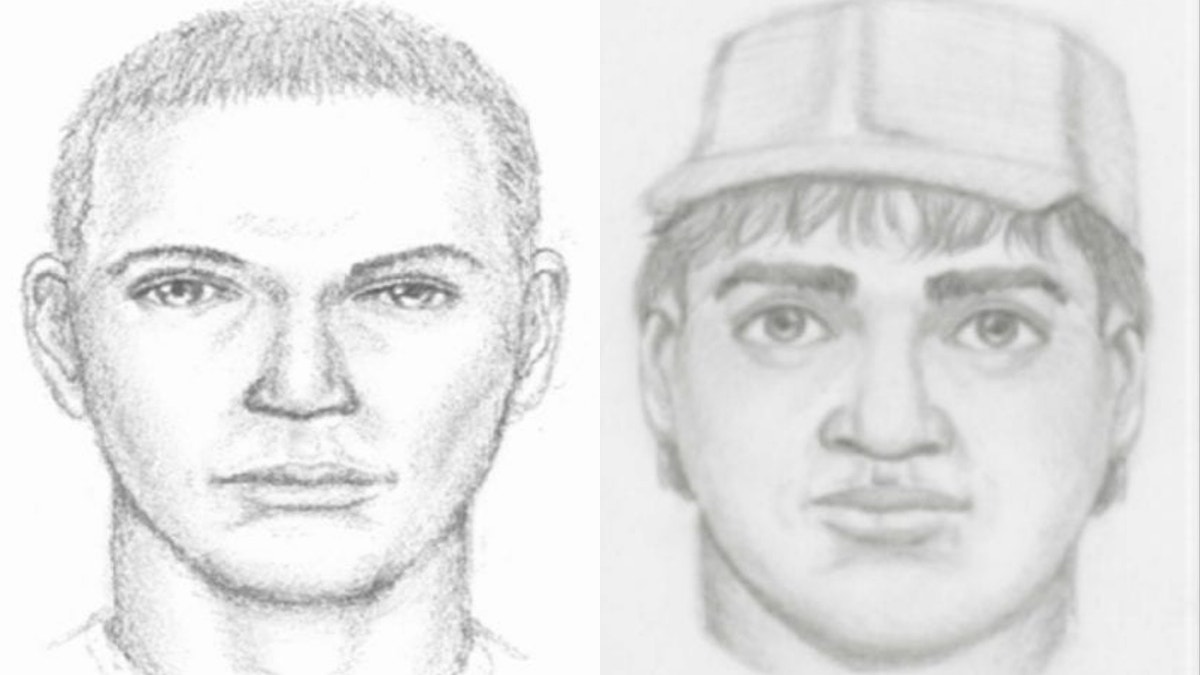 Police released sketches of suspects involved in Maggie Long's murder in 2017.