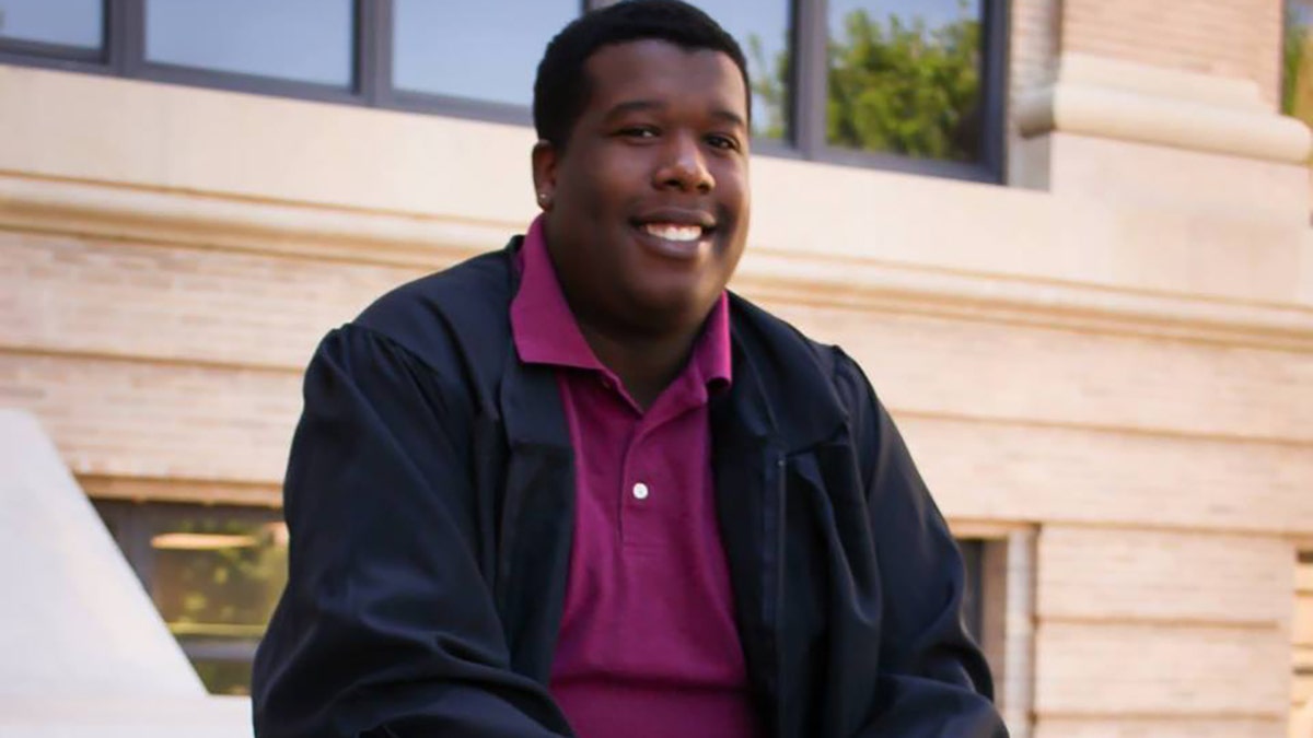 Malcolm Montgomery, 27, died suddenly at work on Tuesday while making final preparations for Texas TV station's morning broadcast, the station reported. (Facebook)