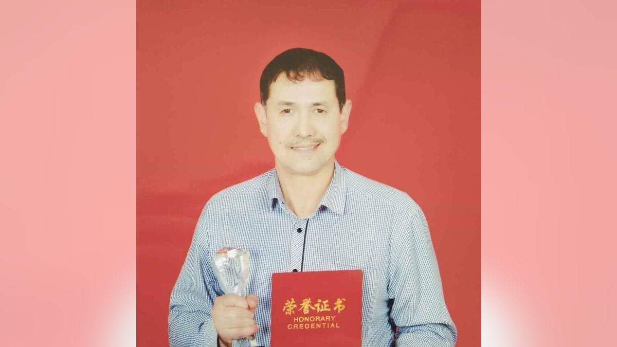 Alfred Erkin's father, believed to be held in a Uighur "concentration camp," or what the government refers to as a vocational and educational center