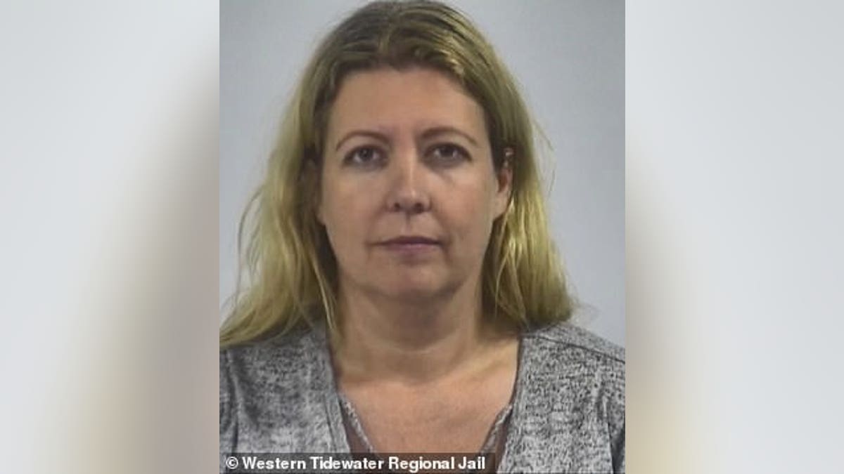 Christina Patterson, 42, is expected to stand trial beginning March 1 on bestiality and animal cruelty charges, authorities say. (Western Tidewater Regional Jail)