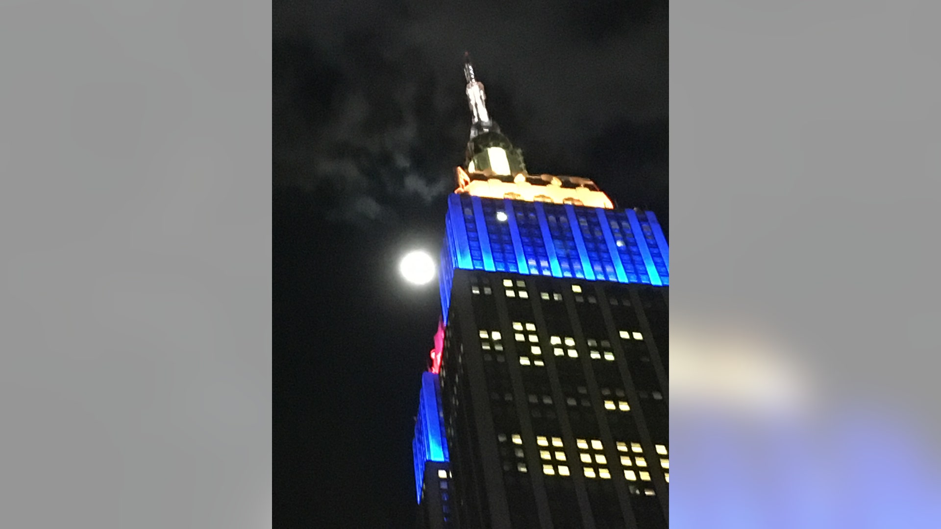 Skywatchers enjoyed the rare event of a supermoon and total lunar eclipse.