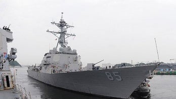 US Navy ship sails near disputed islands in South China Sea