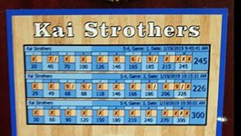 Kid bowler, 10, rolls perfect 300 game: 'I hope I do it again'