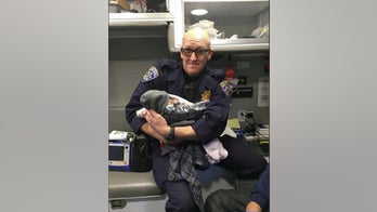California highway officer helps deliver baby along roadside