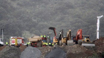 Search for Spanish toddler who fell down borehole hits major setback
